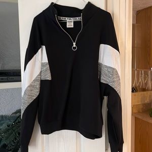 *SOLD* NWOT PINK Zip-Up Sweatshirt